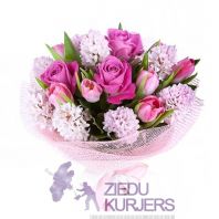 Pavasara pušķis nr 2: Весенний букет 2: Spring flower bouquet 2. шт. 45.00 €