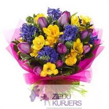 Pavasara pušķis nr 23: Весенний букет 23: Spring flower bouquet 23. шт. 65.00 €