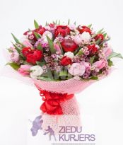 Pavasara pušķis nr 33: Весенний букет 33: Spring flower bouquet 33. шт. 78.00 €